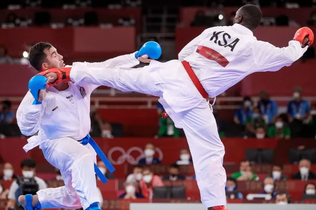 طارق حامدي سيشارك في رياضة الكاراتيه في «الألعاب الآسيوية» (الأولمبية السعودية)