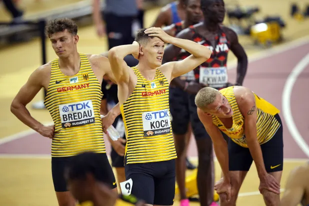 البعثة الألمانية خرجت دون أي إنجاز يذكر من مونديال ألعاب القوى (أ.ب)