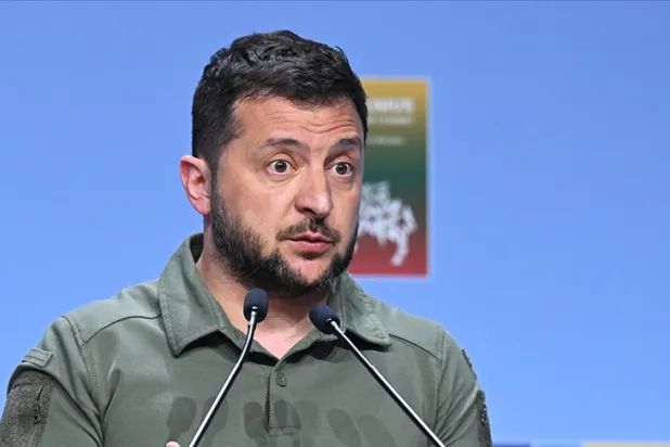 Ukrayna Devlet Başkanı Zelenskiy: CV90 zırhlı muharebe araçlarını İsveç'le beraber üreteceğiz