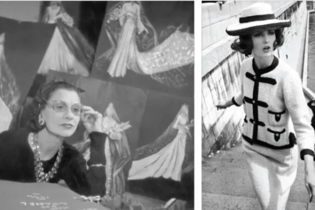 تصميم أيقوني من توقيع شانيل (ويليام كلاين) - غابرييل شانيل عام 1937 (روجر شال)