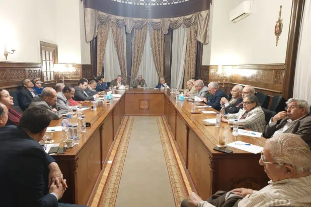 Sivil Hareket liderlerinin eski bir toplantısı (Sivil Demokratik Hareket’in Facebook sayfası)