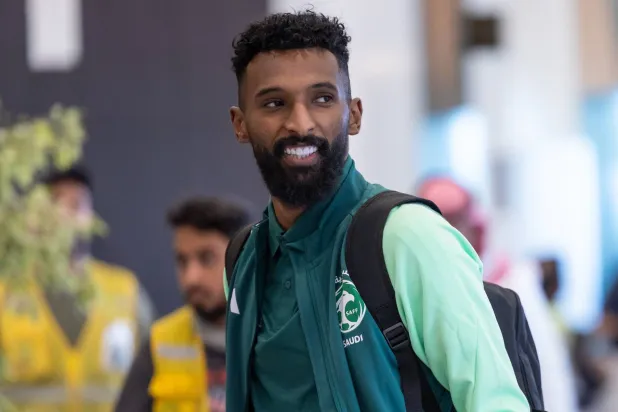 فراس البريكان أحد أبرز الأسماء المحلية في خط الهجوم (المنتخب السعودي)