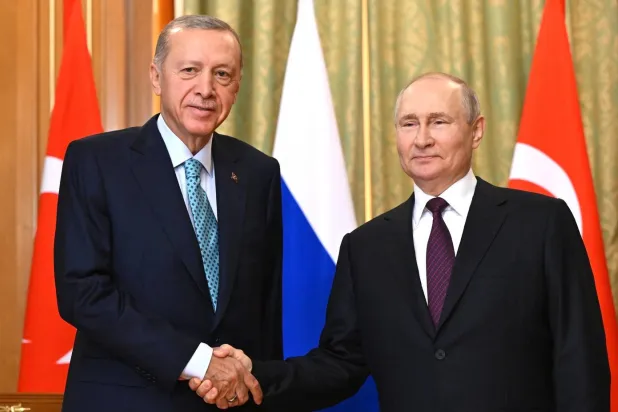 Cumhurbaşkanı Recep Tayyip Erdoğan ve Rusya Devlet Başkanı Vladimir Putin (AP-Arşiv)