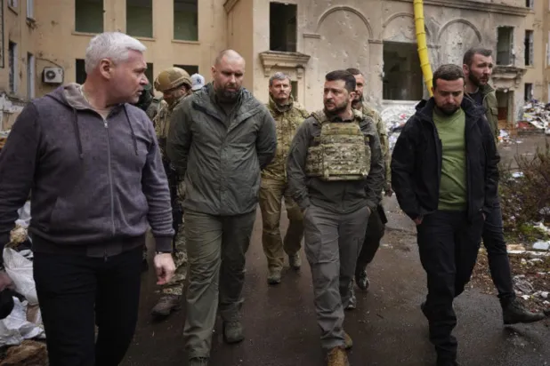 Ukrayna Devlet Balkanı Vladimir Zelenskiy (AP)