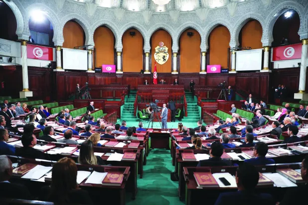 صورة من جلسة سابقة للبرلمان التونسي (موقع البرلمان التونسي)