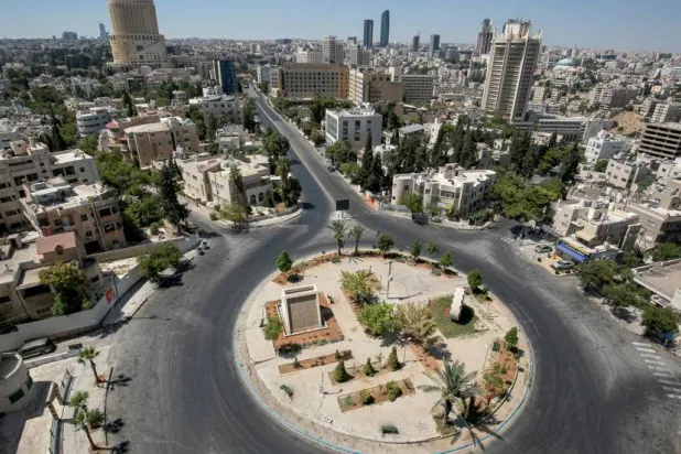 مشهد عام للعاصمة الأردنية عمّان (أ.ف.ب)