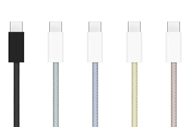 يعتبر «USB - C» المنفذ القياسي للعديد من أجهزة الكومبيوتر المحمولة والأجهزة اللوحية والكاميرات. (ذا أبل هب)