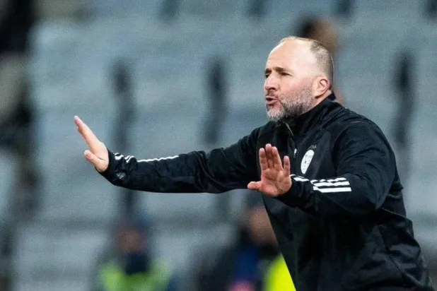 بلماضي عبّر عن سعادته بالفوز... لكنه حذّر من الإفراط في التفاؤل (غيتي)