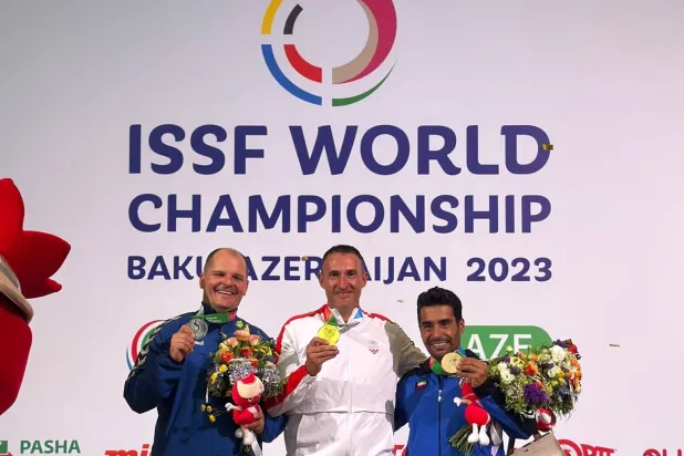 دعيج العتيبي قال إن الرماية واجهة لإنجازاتهم الرياضية (إكس)