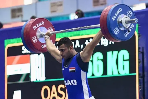 رفع الأثقال من ضمن الألعاب التي شارك بها المنتخب العراقي (الأولمبية العراقية)