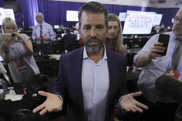 دونالد ترمب جونيور نجل الرئيس الأميركي السابق (رويترز)