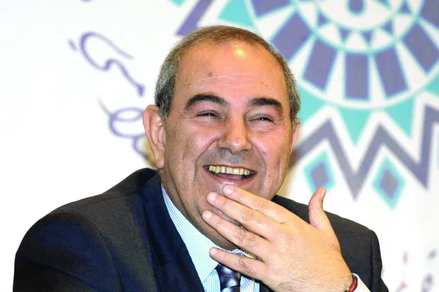 سابق عراقی وزیر اعظم ایاد علاوی (غیتی)