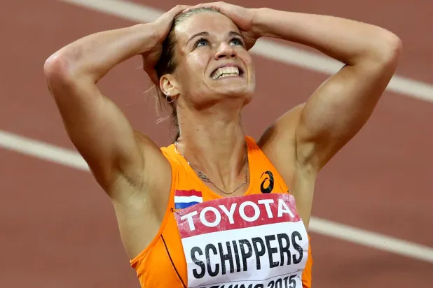 العداءة الهولندية دافنه شيبرز (غيتي)