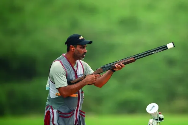 ناصر العطية قاد قطر للفوز بالفضية (الأولمبية القطرية)