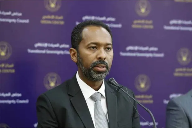  A circulating archive photo of the leader of the “Freedom and Change” coalition, Khaled Omar Youssef