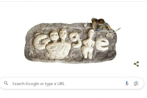 «غوغل» غير شعاره احتفالا بتماثيل عين غزال في الأردن