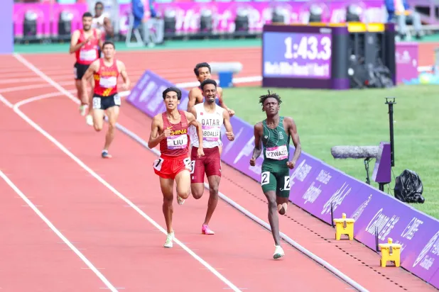 السعودي غزواني تأهل إلى نهائي سباق 800 م (الشرق الأوسط)