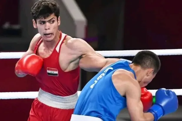 الملاكم علي قاسم أخفق في بلوغ نهائي وزن 63 كلغم (إكس)