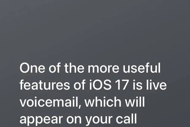 نظام «آي أو إس 17» يعيد جهاز الرد الآلي القديم