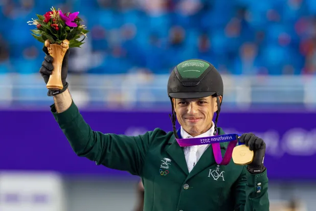 الذهبية الثانية للشربتلي في الألعاب الحالية (الأولمبية السعودية)