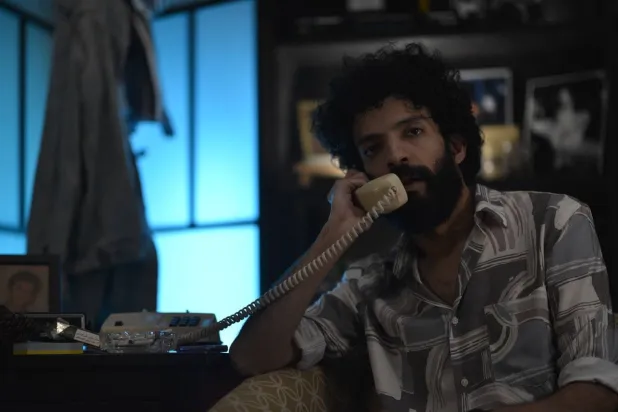 مشهد من فيلم «رقم هاتف قديم» (الشرق الأوسط)