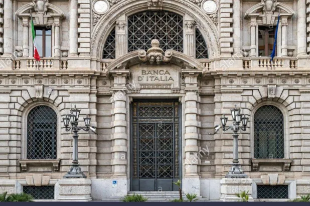 البنك المركزي الإيطالي في روما (غيتي)