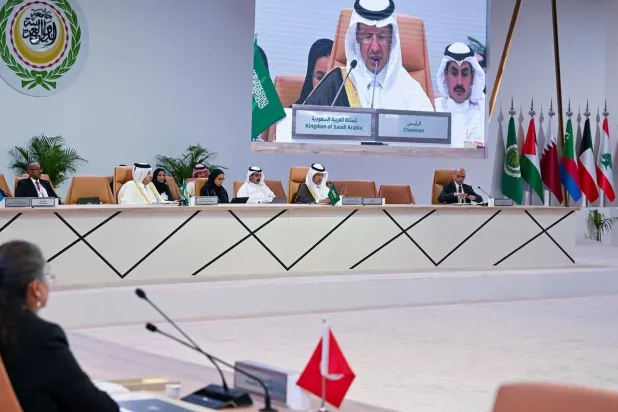 جانب من أعمال اجتماع وزراء العرب المسؤولين عن شؤون المناخ بالرياض (واس)