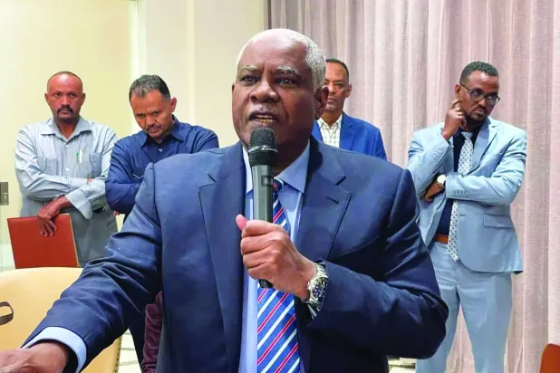 سوڈانی جنرل انٹیلی جنس سروس کے ڈائریکٹر لیفٹیننٹ جنرل احمد ابراہیم مفضل کی فائل فوٹو