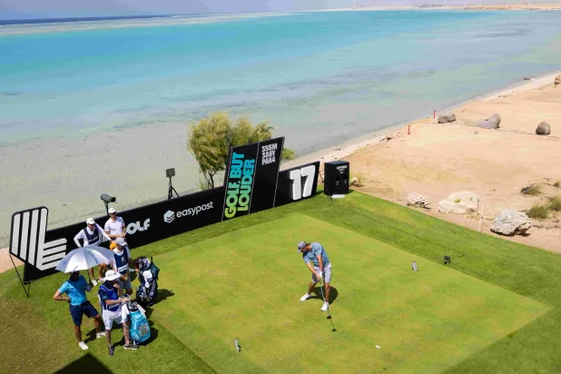 من منافسات اليوم الثاني في بطولة ليف غولف (الشرق الأوسط)