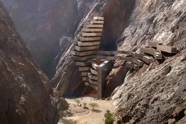 تتناغم التجارب والمغامرات والخدمات في «ليجا» مع الطبيعة الساحرة والابتكار الهندسي والتقنيات المتقدمة (واس)