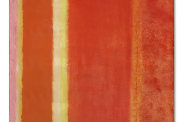 لوحة من دون عنوان للفنانة هيلين خال (كريستيز)