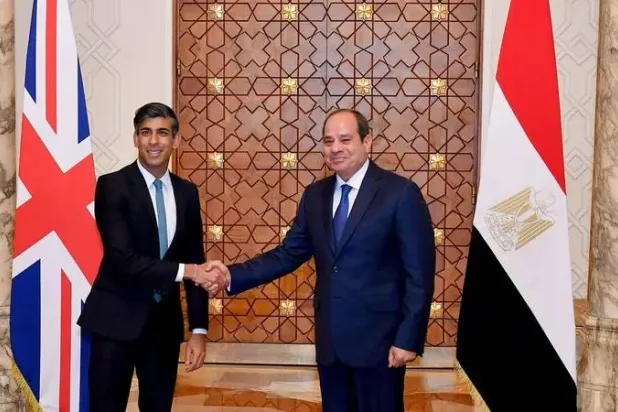 السيسي مستقبلاً سوناك