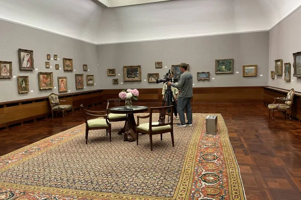 متحف «فيلا لانغمات» في مدينة بادن السويسرية (المتحف)