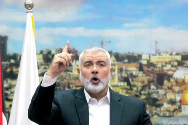 اسماعیل ہنیہ کی فائل فوٹو (اے ایف پی)