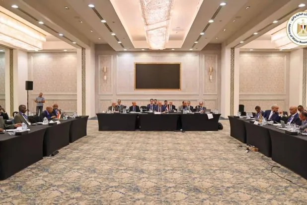 جانب من جولة مفاوضات «سد النهضة» في القاهرة (وزارة الري المصرية)