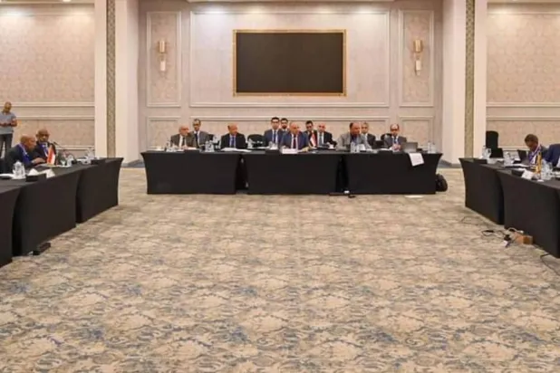 A round of talks on the Grand Ethiopian Renaissance Dam (GERD) ( Egyptian Ministry of Irrigation and Water Resources)
