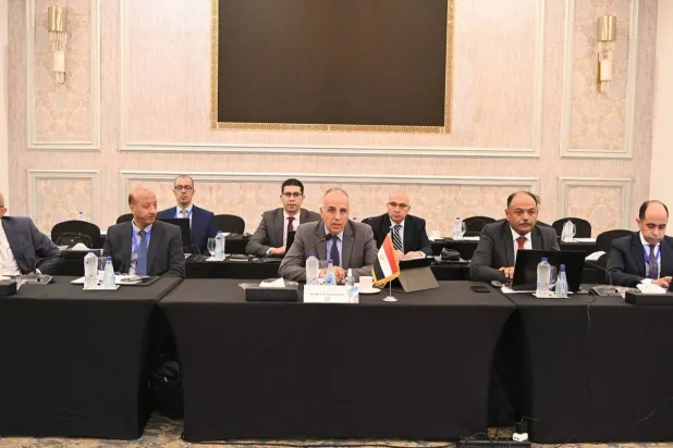 Egypt’s delegation during the Cairo GERD talks (Egyptian Ministry of Water)