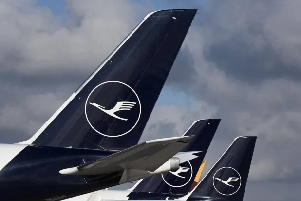 طائرات تحمل شعار «لوفتهانزا» (أ.ف.ب)