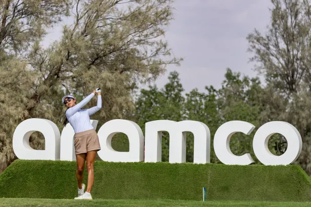 أليسون لي تصدرت منافسات الأفراد في أول أيام سلسلة بطولات أرامكو للغولف (الشرق الأوسط)