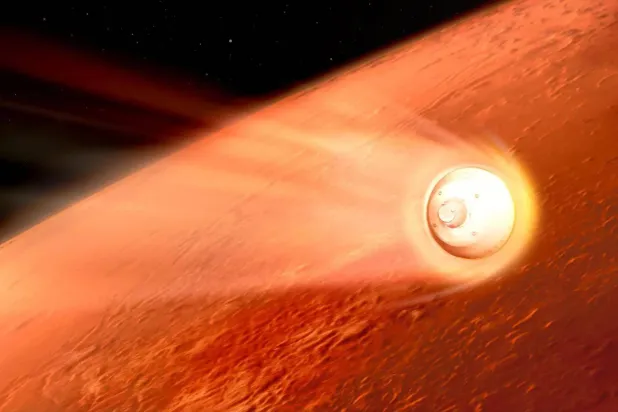 نشوء القمر الذي تشكّل بعدما اصطدام بالأرض كوكب (ناسا)