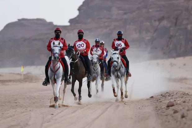 الفرسان على موعد مع سباق «كأس التحدي الدولي للقدرة والتحمل» بالعلا (الشرق الأوسط)