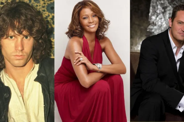 الفنانون الأميركيون ماثيو بيري وويتني هيوستن وجيم موريسون قضوا جميعاً في حوض الاستحمام (إنستغرام)