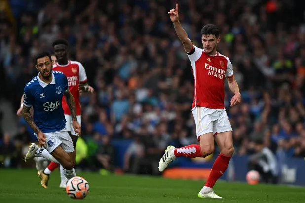 أصبح آرسنال أكثر ثباتاً وصلابة منذ التعاقد مع رايس (أ.ف.ب) 