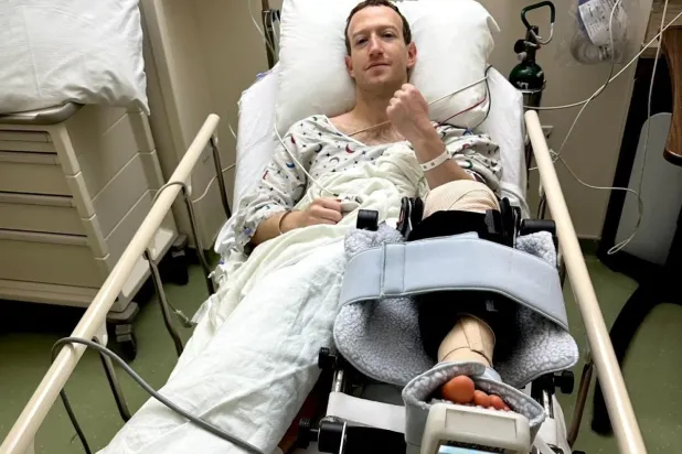 الصورة التي نشرها زوكربيرغ على «فيسبوك» و«إنستغرام»