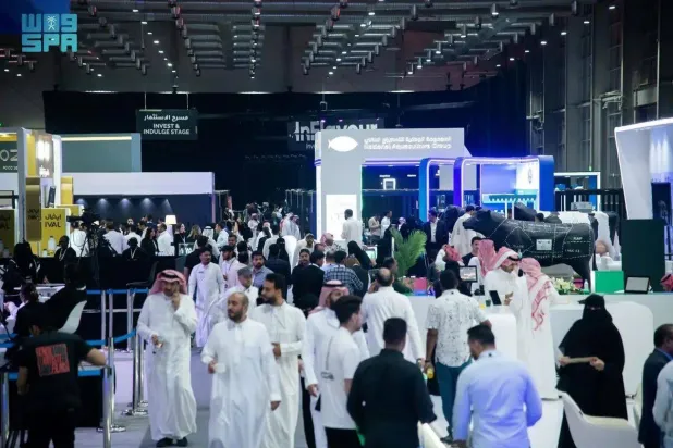 جانب من معرض "انفليفر" الذي اقيم الاسبوع الماضي في الرياض (الشرق الأوسط) 