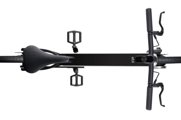 Bisiklet, paslanmaz karbon kayış motorunun yanı sıra geri dönüştürülebilir malzemelerden yapılmış havasız tekerlekler içeriyor. (Acer)