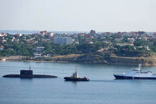 عاصمة القرم سيفاستوبول مقر الأسطول الروسي (إ.ب.أ)