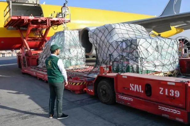 Suudi Arabistan Gazze'ye 35 ton insani yardım gönderdi