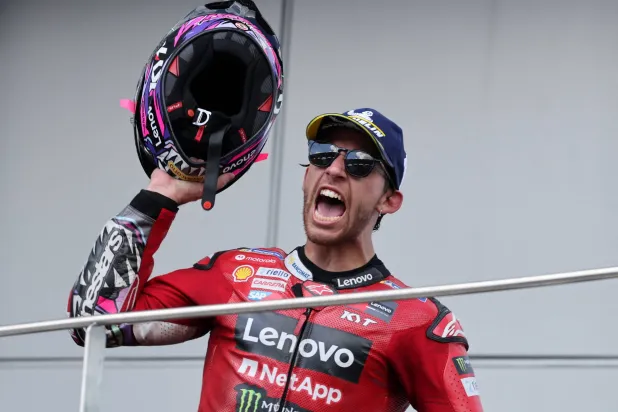 باستيانيني حقق المركز الأول في سباق جائزة ماليزيا الكبرى (رويترز)