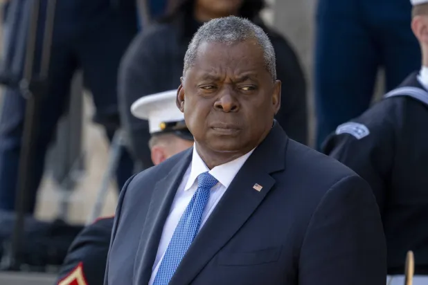 امریکی وزیر دفاع لائیڈ آسٹن کے فائل فوٹو (ایسوسی ایٹڈ پریس)